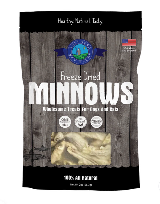 Shepherd Boy Farms | Freeze Dried Raw Treats - Minnows