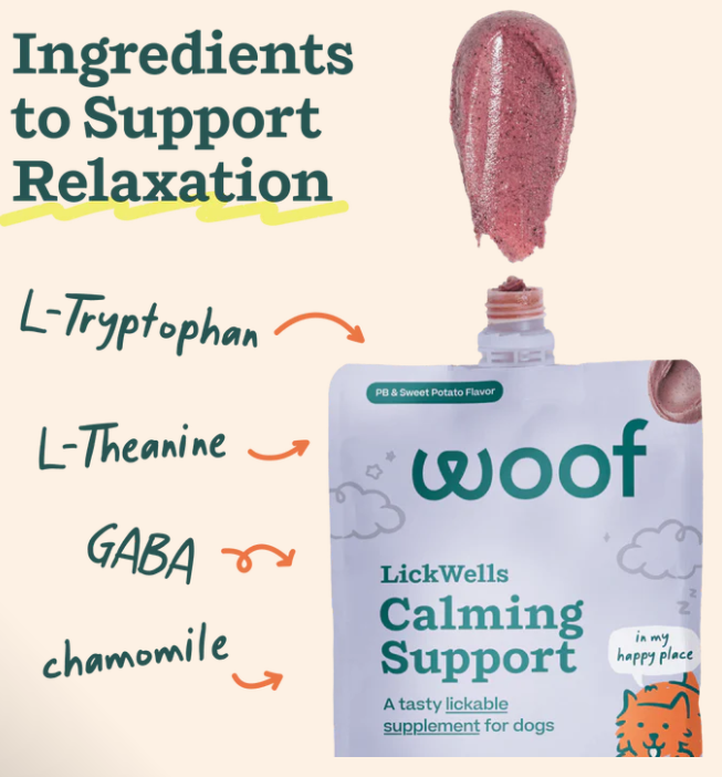 Woof | LickWells |Calming Support