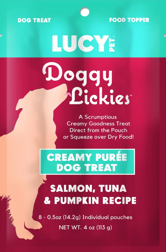 Lucy Pet | Doggy Lickies | Salmon Tuna Pumpkin