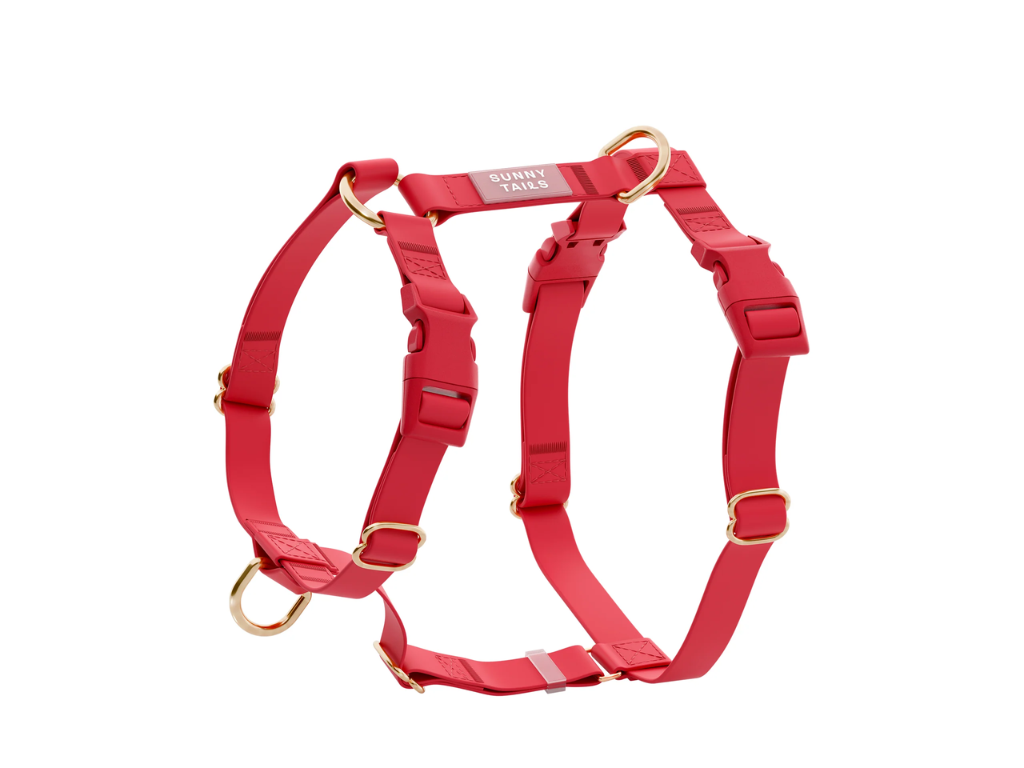 Sunny Tails | Cherry Red Cloud Lite Dog Harness