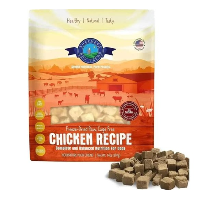Shepherd Boy Farms | Freeze-Dried Raw | Chicken Recipe