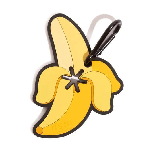 Woof & Wonder | Poopy Loop Dog Waste Bag Holder | Banana