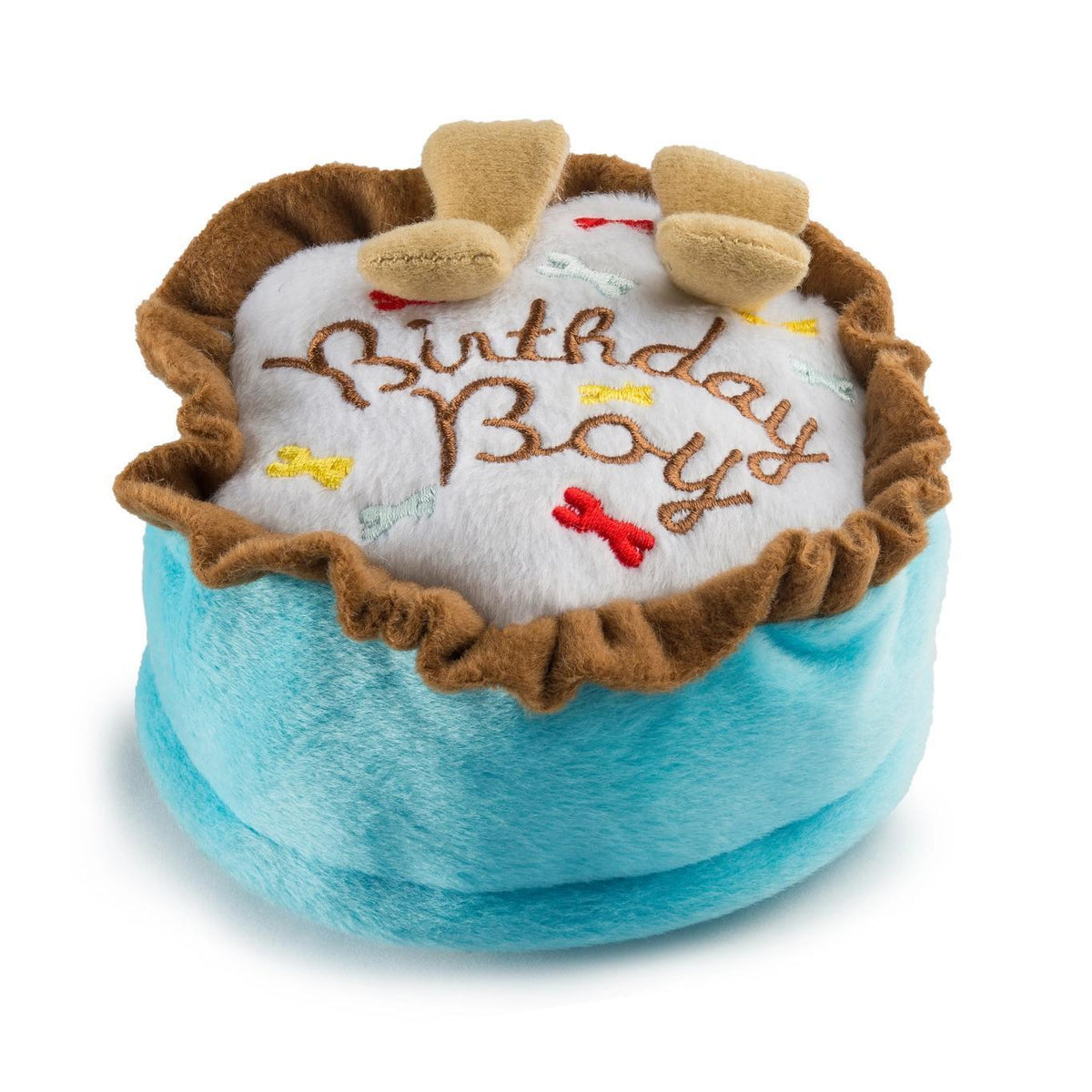 Haute Diggity Dog | Birthday Cake Squeaker Dog Toy