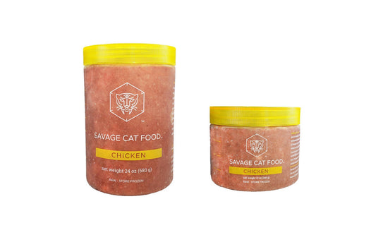 Savage Cat | Frozen Raw Cat Food | Chicken