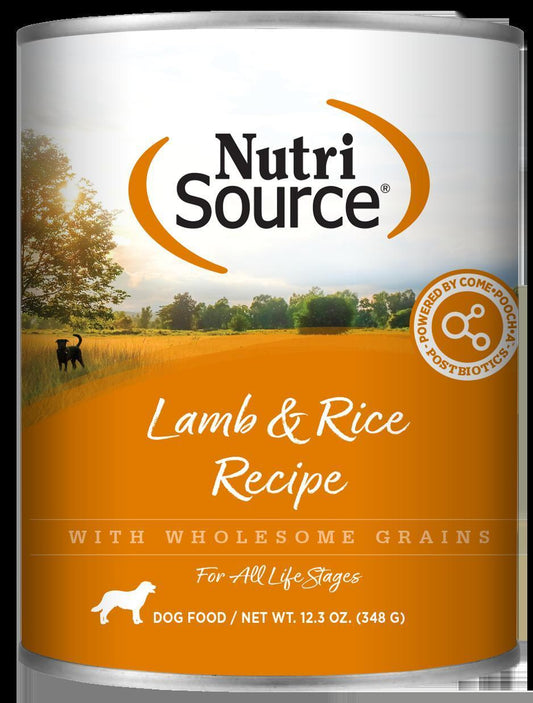 Nutri Source | Grain Inclusive Wet Dog Food | 12.3 oz