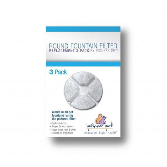 Pioneer Pet | Round Filter 3-Pack
