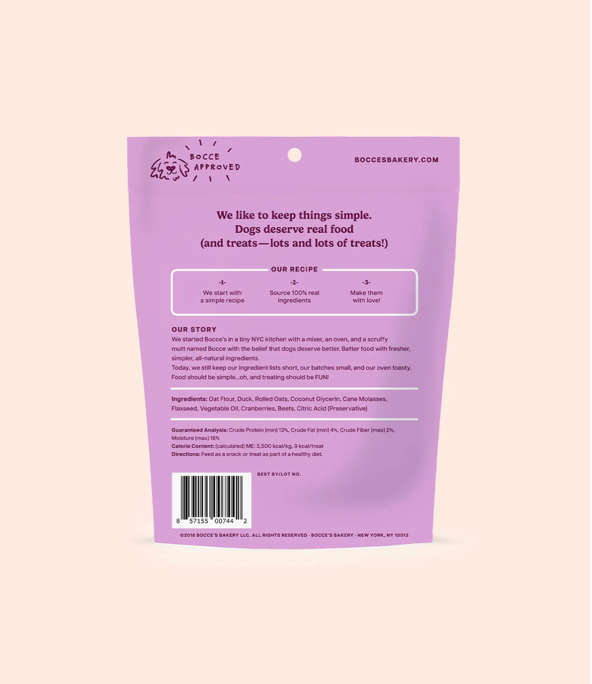 Bocce's | Duck Soft & Chewy Dog Treats