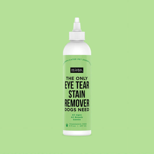Natural Rapport | The Only Eye Tear Stain Remover Dogs Need | 8 oz