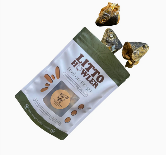Litto Howler | Freeze-Dried Trout Heads | 3 Count