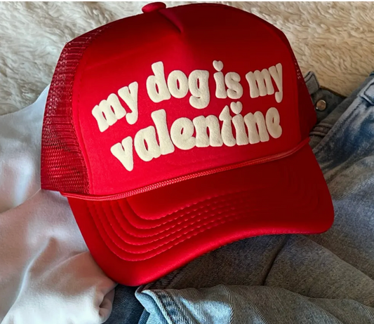 My Dog Is My Valentine | Valentine's Day Hat