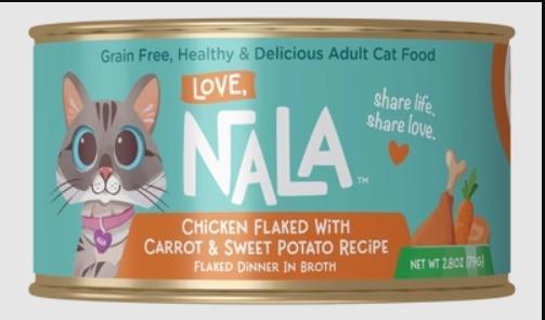 Love Nala | Flaked Dinner in Broth | 2.8 oz