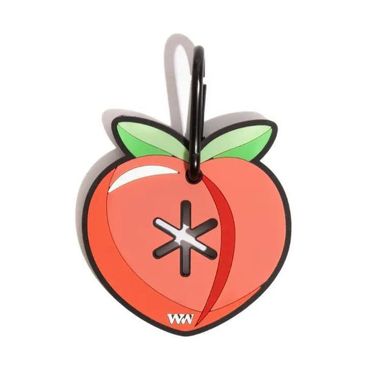 Woof & Wonder | Poopy Loop Dog Waste Bag Holder | Peach