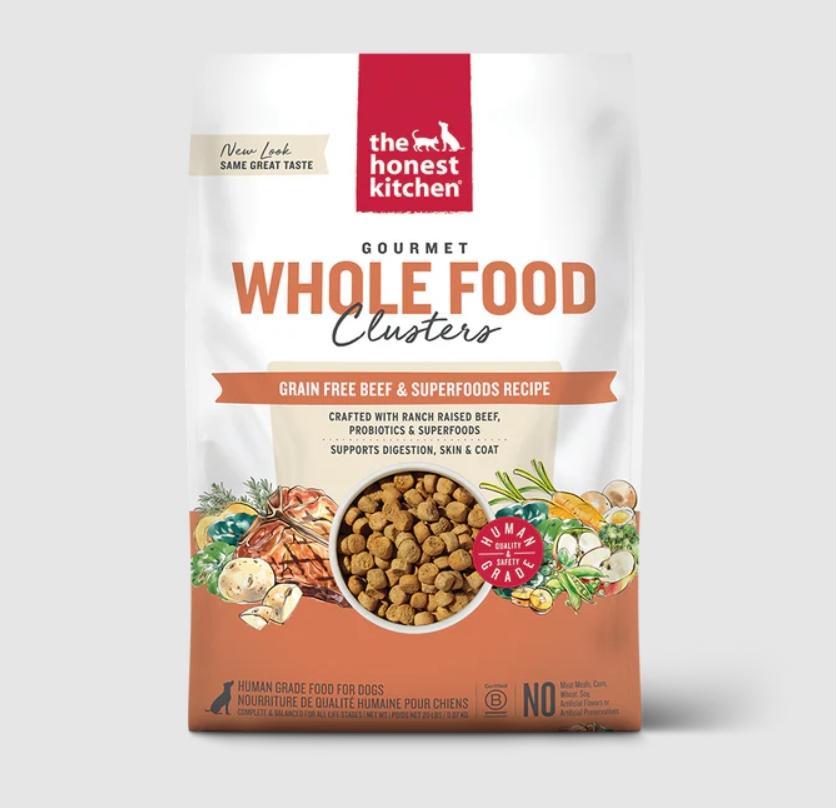 The Honest Kitchen | Grain Free Whole Food Clusters For Dogs | 5lb