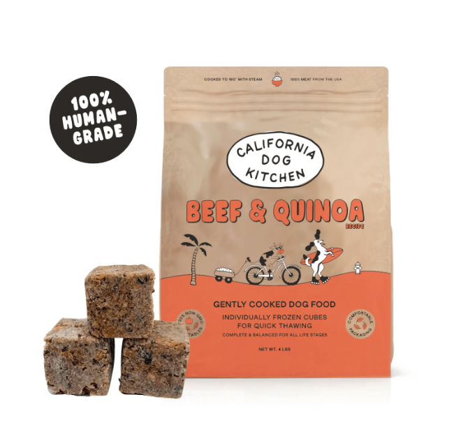 California Dog Kitchen | Beef & Quinoa Recipe