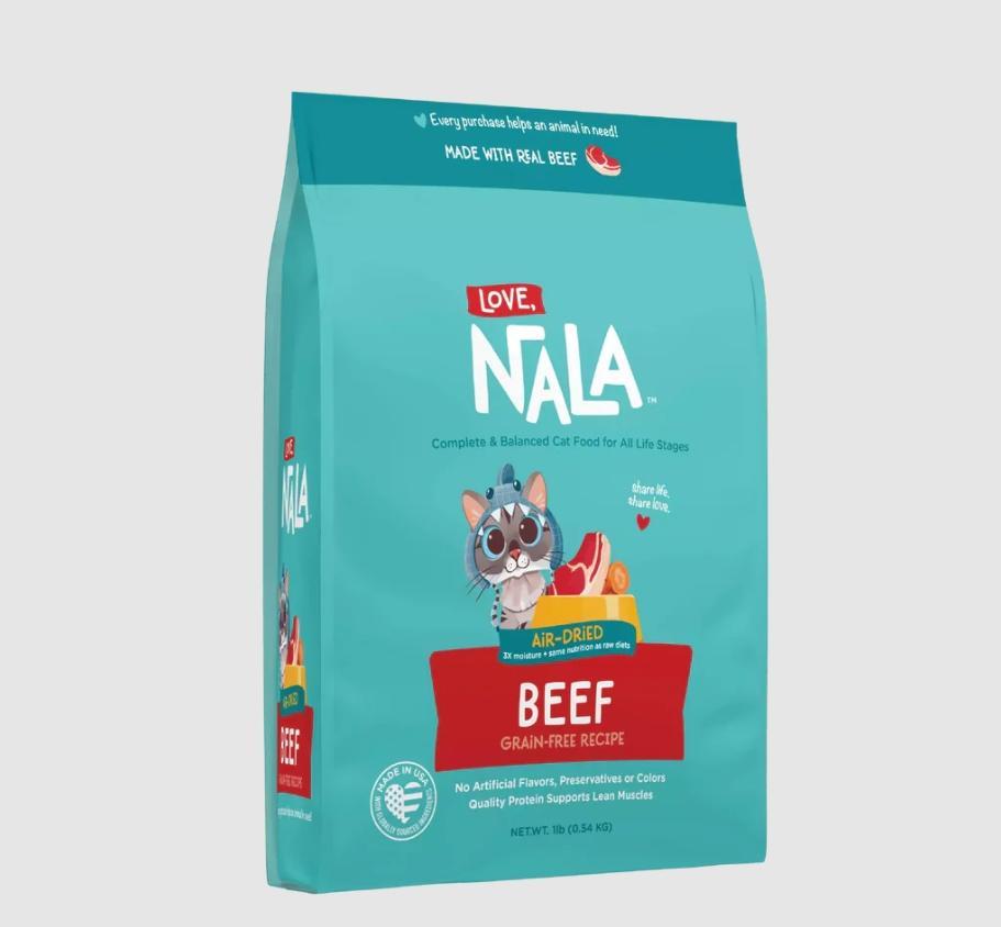 Love Nala | Grain Free Air Dried Cat Food | 1lb