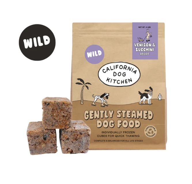 California Dog Kitchen | Venison & Zucchini Recipe