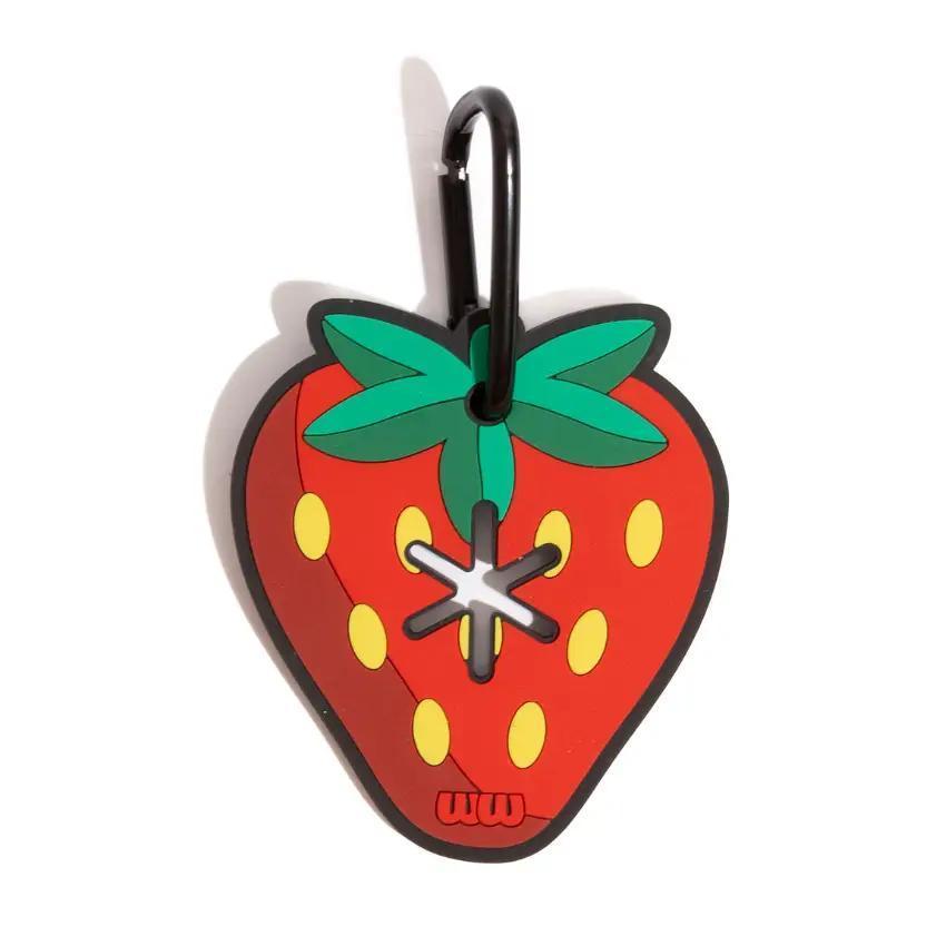 Woof & Wonder | Poopy Loop Dog Waste Bag Holder | Strawberry