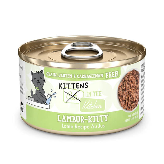 Weruva | Cats in the Kitchen Kitten | Lambur-Kitty | Lamb Recipe Au Jus | 3 oz