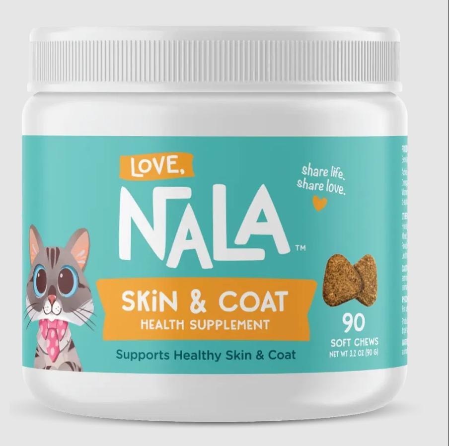 Love Nala | Skin & Coat Soft Chew Supplement | 3.2 oz