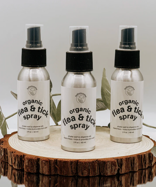 Holisticanine | Organic Flea + Tick Spray - Travel Size
