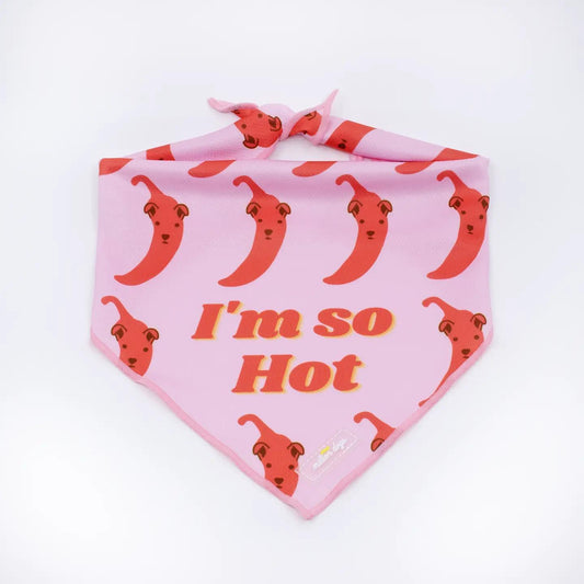 Million Dogs | Cooling Dog Bandana | I'm So Hot
