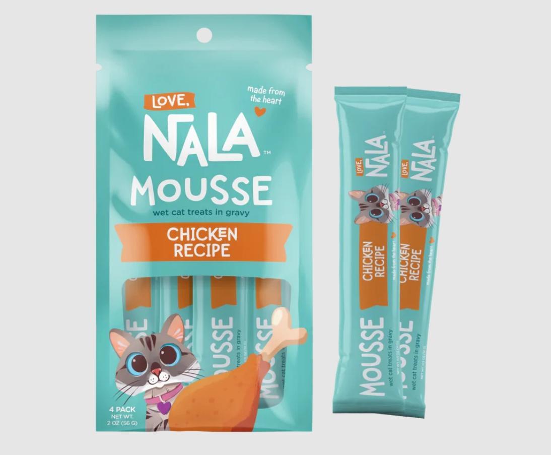 Love Nala | Mousse Cat Treat | Pack of 4