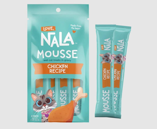 Love Nala | Mousse Cat Treat | Pack of 4