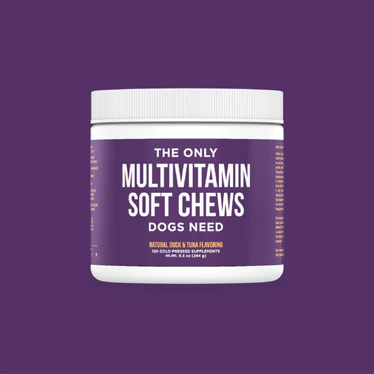 Natural Rapport | The Only Multivitamin Soft Chews Dogs Need | 120 ct