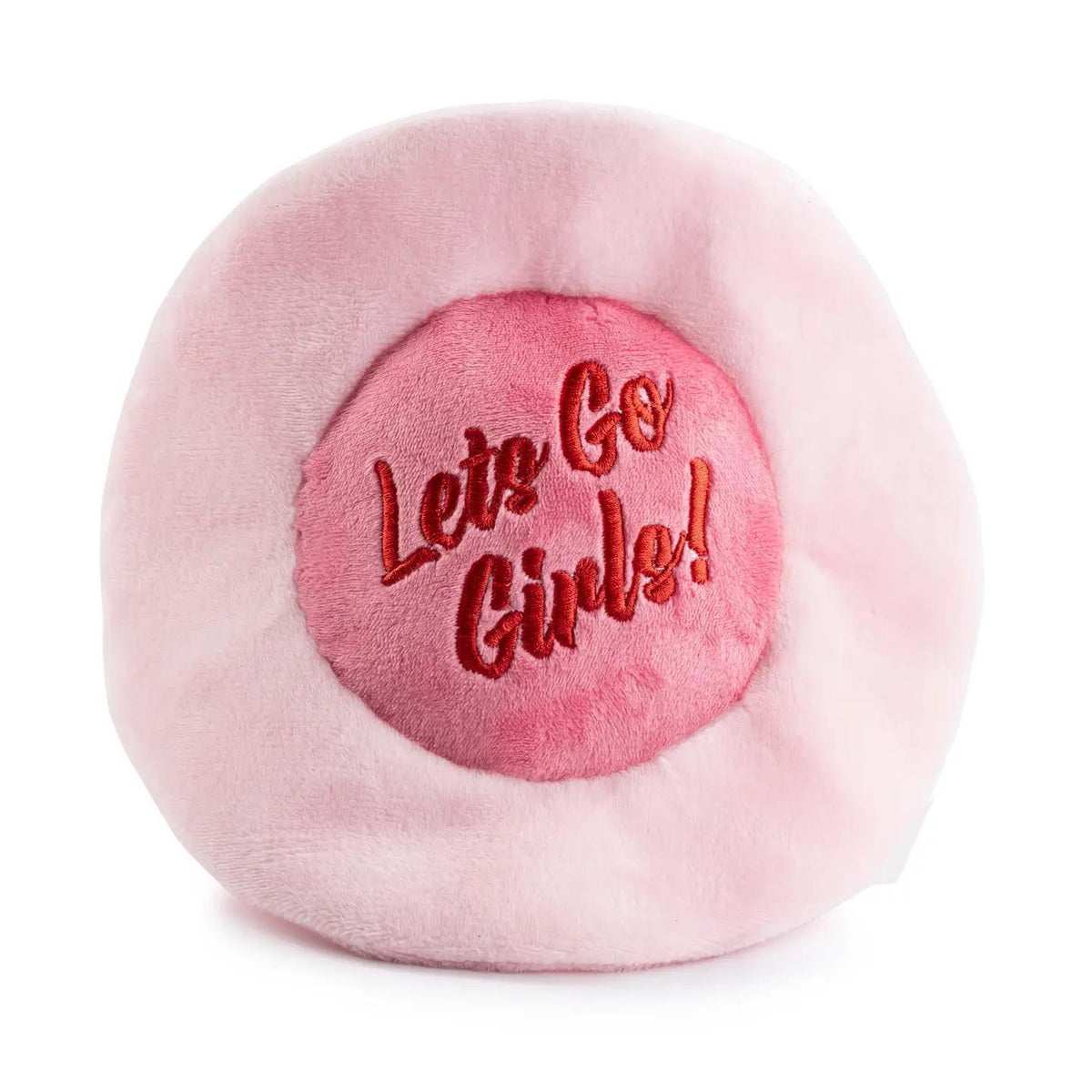 Haute Diggity Dog | Pink Western Cowgirl Hat Plush | Squeaker Dog Toy