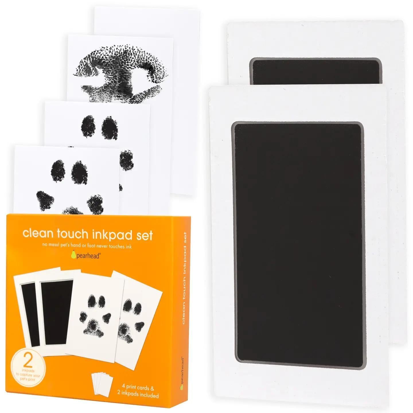Pearhead | Pet Pawprint Clean-Touch Ink Pad | Black