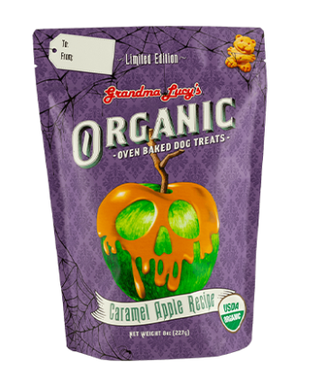 Grandma Lucy's | Limited Edition Oven Baked Dog Treats | Caramel Apple Recipe | Halloween