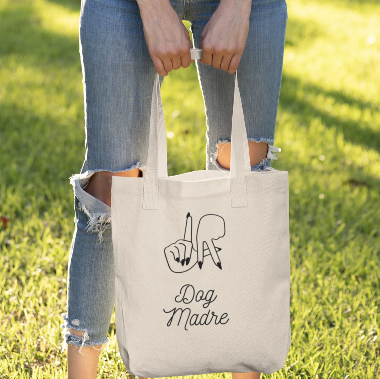 MiWowWow | LA Dog Madre Tote Bag