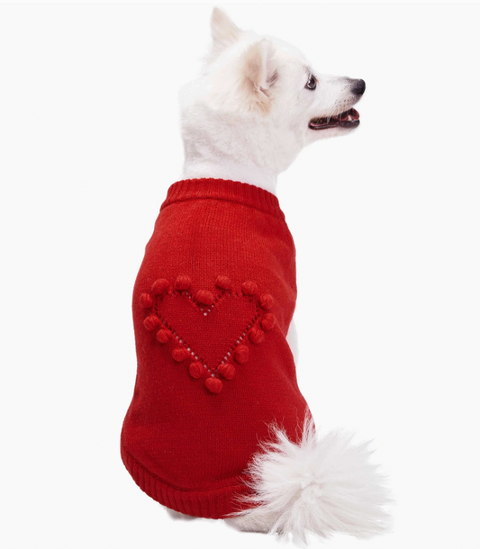 Love Pets | Heart Dog Sweater