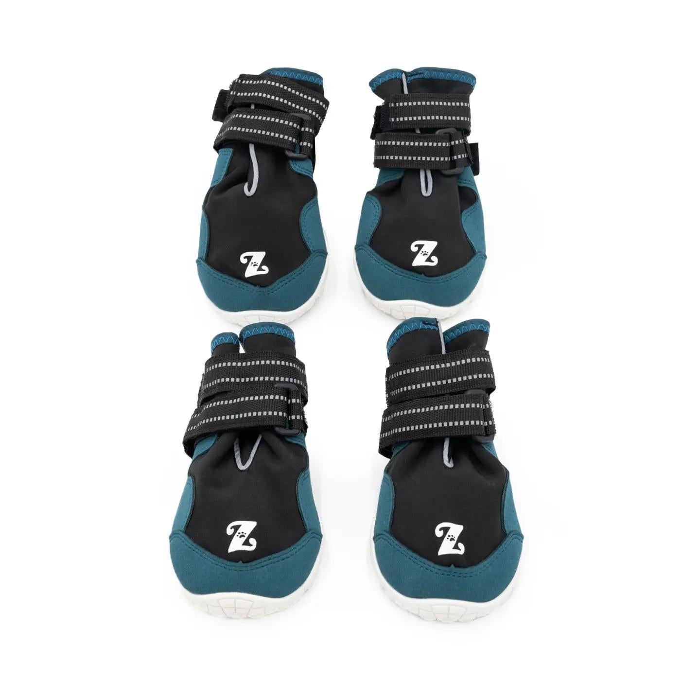 ZippyPaws | Adventure| Dog Boots | Teal Trim