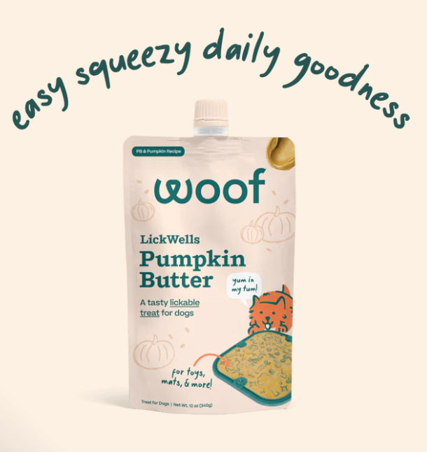 Woof | LickWells |Pumpkin Butter
